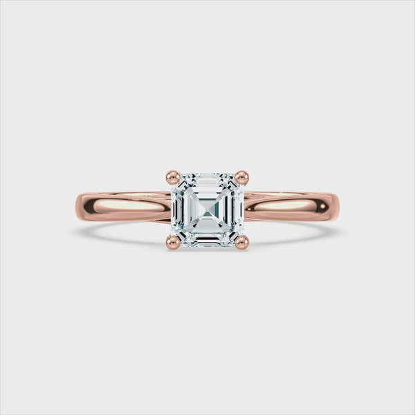 (Royal Asscher Cut - Rose - Video)