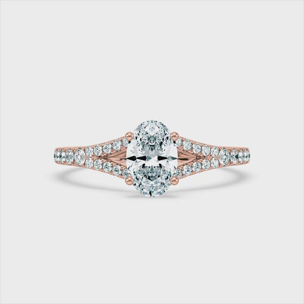 (Royal Asscher Oval - Rose - Video)